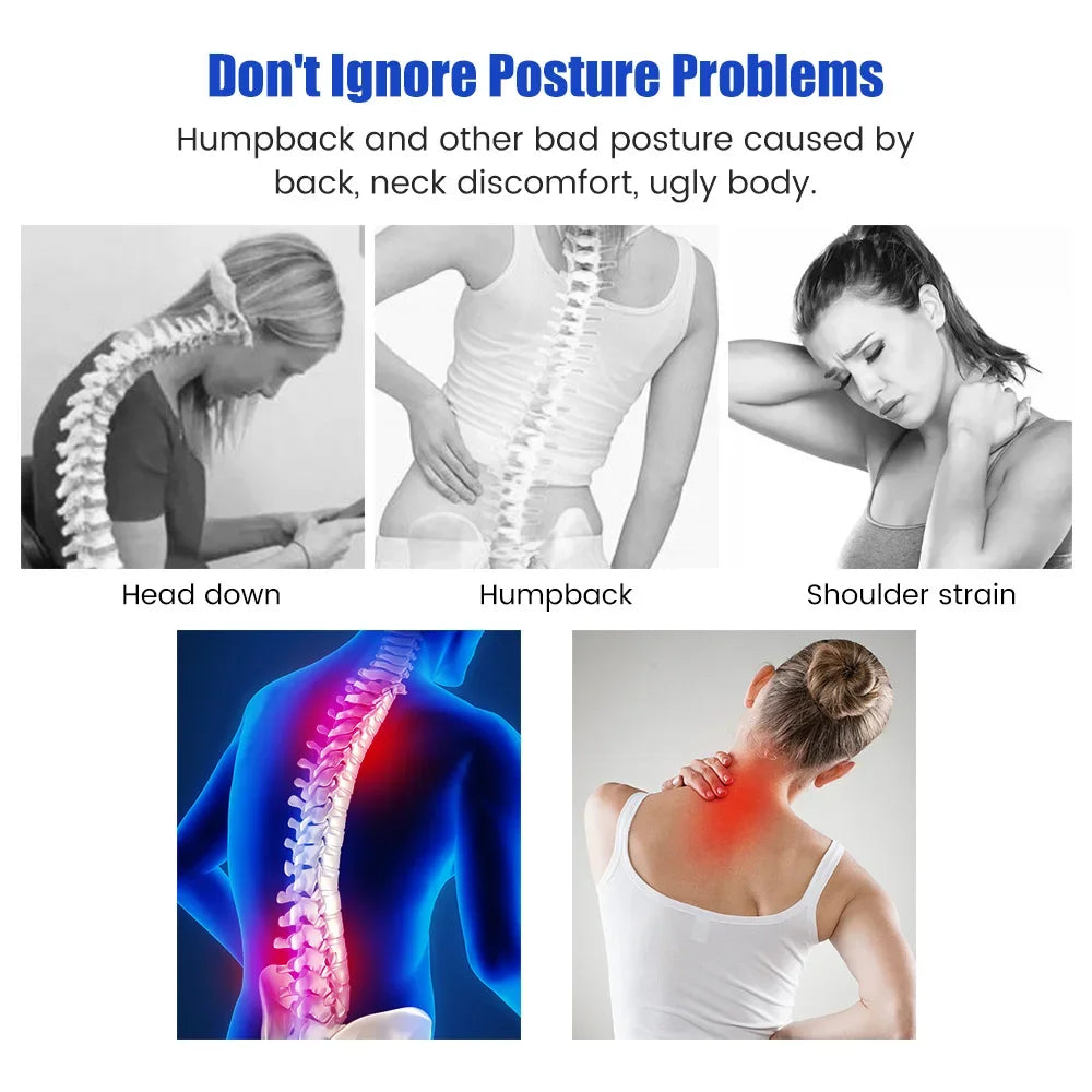 Adjustable Posture Corrector Back Brace Orthopedic Spine Support For Men Women Hunchback Scoliosis Correction Back Straightener