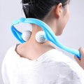 Manual Neck Massager with Dual Ball Press – Cervical Spine Relief & Fitness Recovery Tool