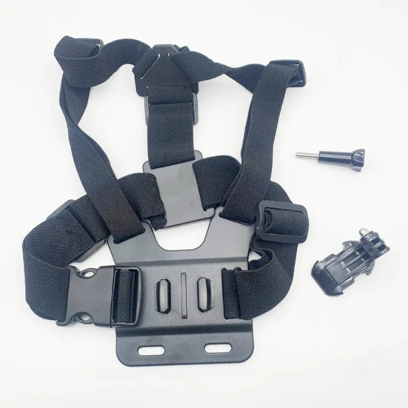 First-person camera accessories Sports camera chest shooting strap live outdoor cycling mobile phone stand