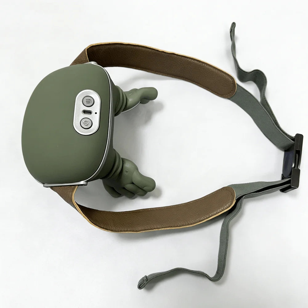 Neck Shoulder Massager Finger Pressure Shiatsu Neck Back and Shoulder Massager Electric Kneading Neck Deep Massage Muscle Relax