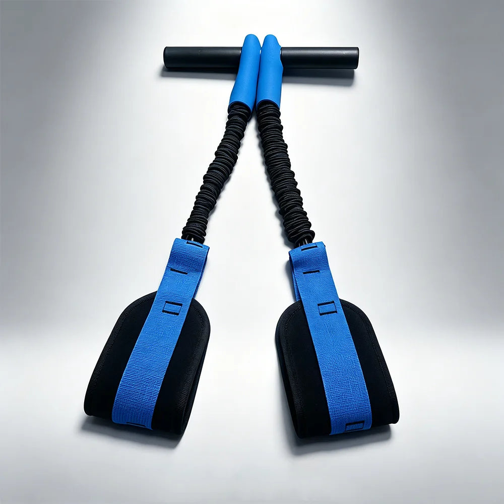 Professional Sit Up Equipment Fitness Resistance Bands Elastic Multi-purpose Stretch Bands AB Training Pedal Exercise Bands Yoga