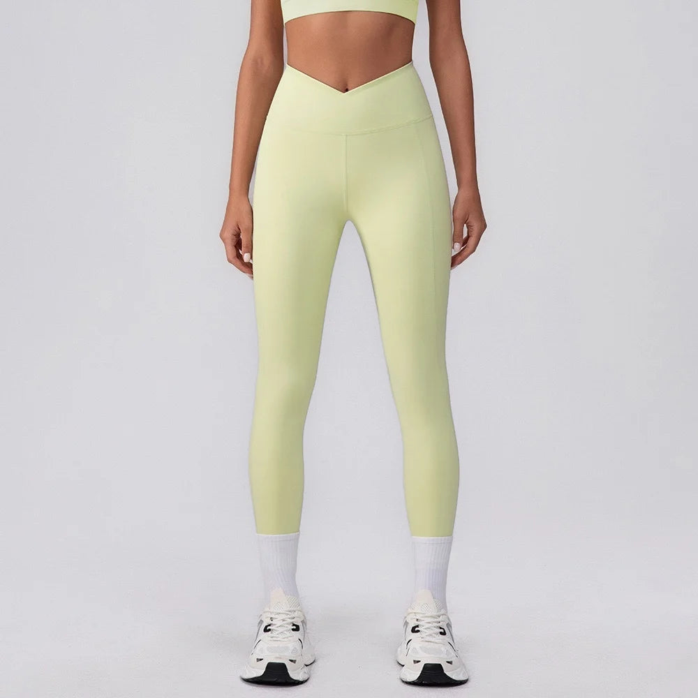 Fitness Clothing Set Wave  One Shoulder Long Sleeve Peach Long Pants Yoga Set Women Breathable Moisture Wicking Elastic