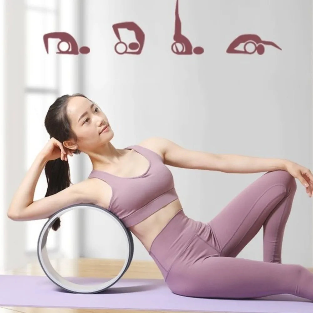 roue yoga dos